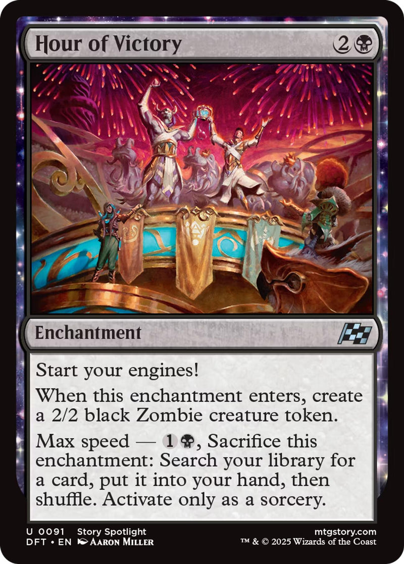 Hour of Victory (91) (Aetherdrift) (Foil)