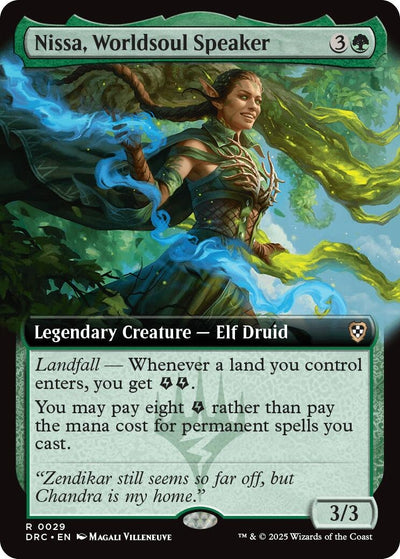 Nissa, Worldsoul Speaker (Extended Art) (29) (Aetherdrift)