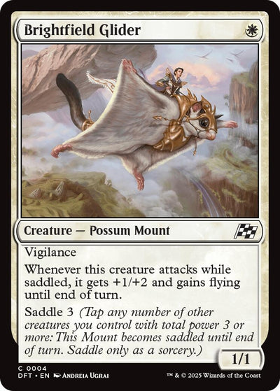Brightfield Glider (4) (Aetherdrift) (Foil)