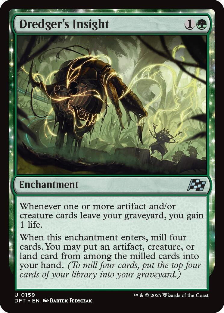 Dredger's Insight (159) (Aetherdrift) (Foil)