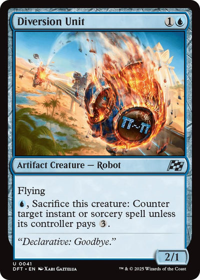 Diversion Unit (41) (Aetherdrift) (Foil)