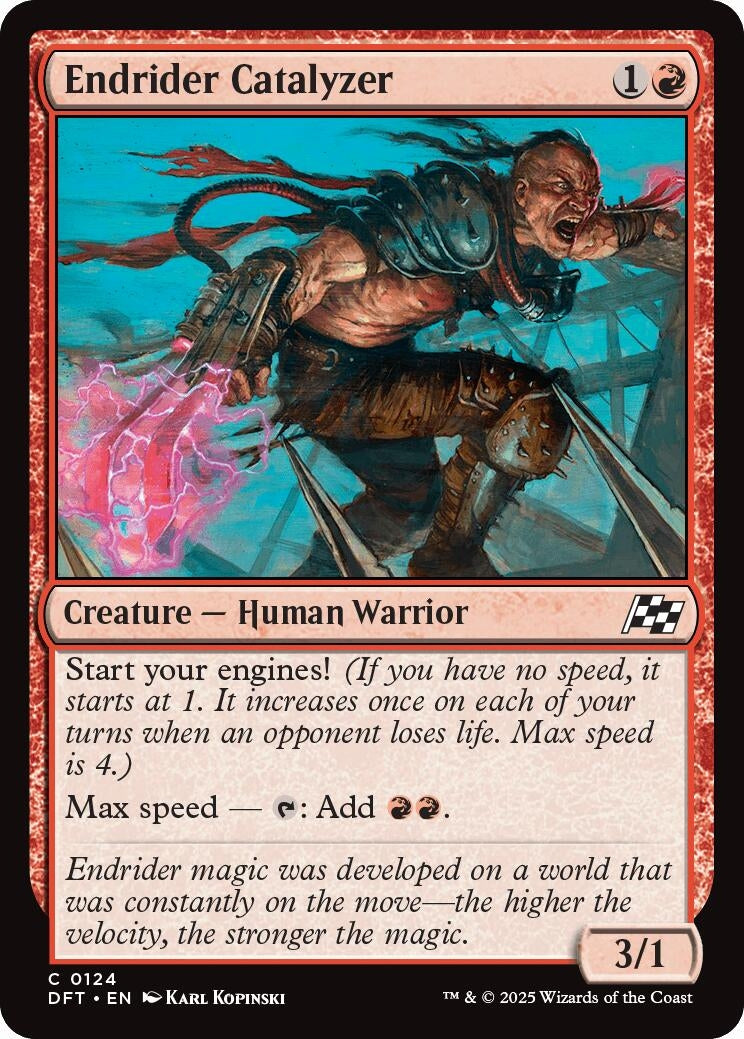 Endrider Catalyzer (124) (Aetherdrift) (Foil)