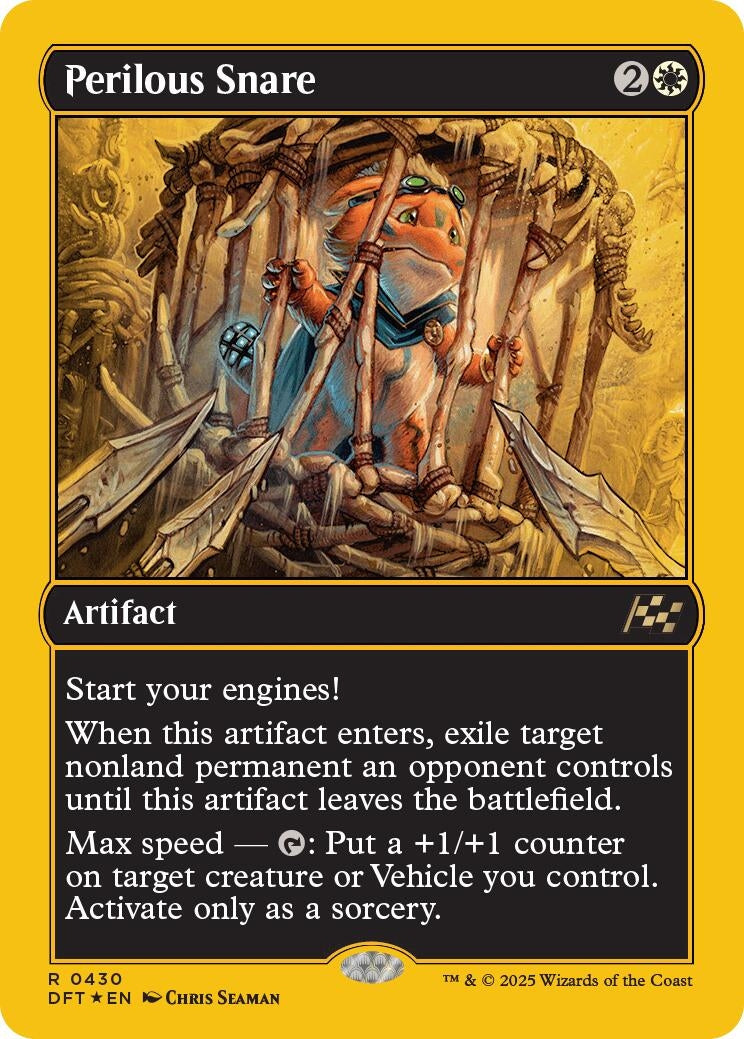 Perilous Snare (First-Place Foil) (430) (Aetherdrift) (Foil)