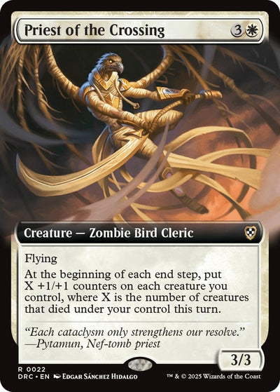 Priest of the Crossing (Extended Art) (22) (Aetherdrift)