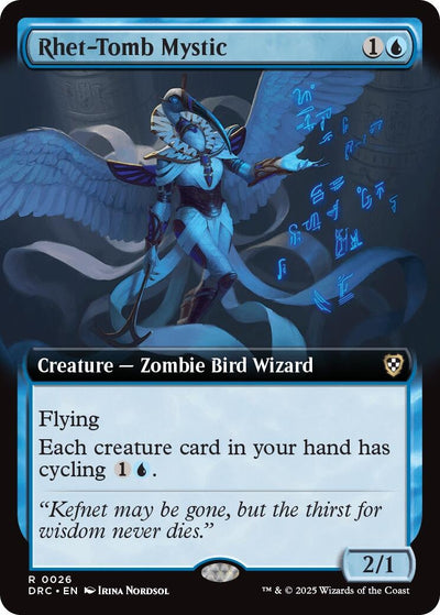 Rhet-Tomb Mystic (Extended Art) (26) (Aetherdrift)