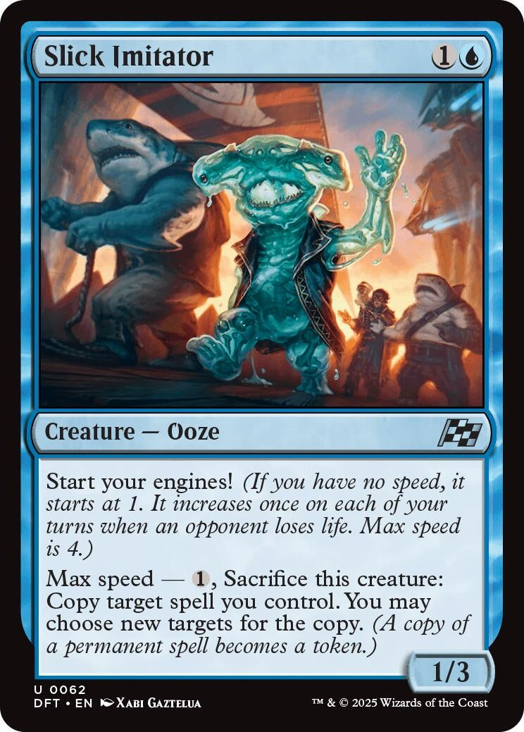 Slick Imitator (62) (Aetherdrift) (Foil)
