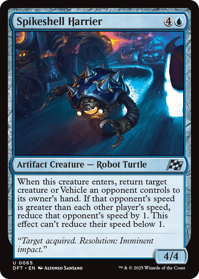 Spikeshell Harrier (65) (Aetherdrift) (Foil)