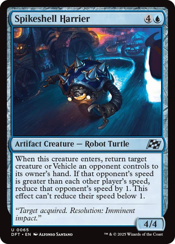 Spikeshell Harrier (65) (Aetherdrift) (Foil)