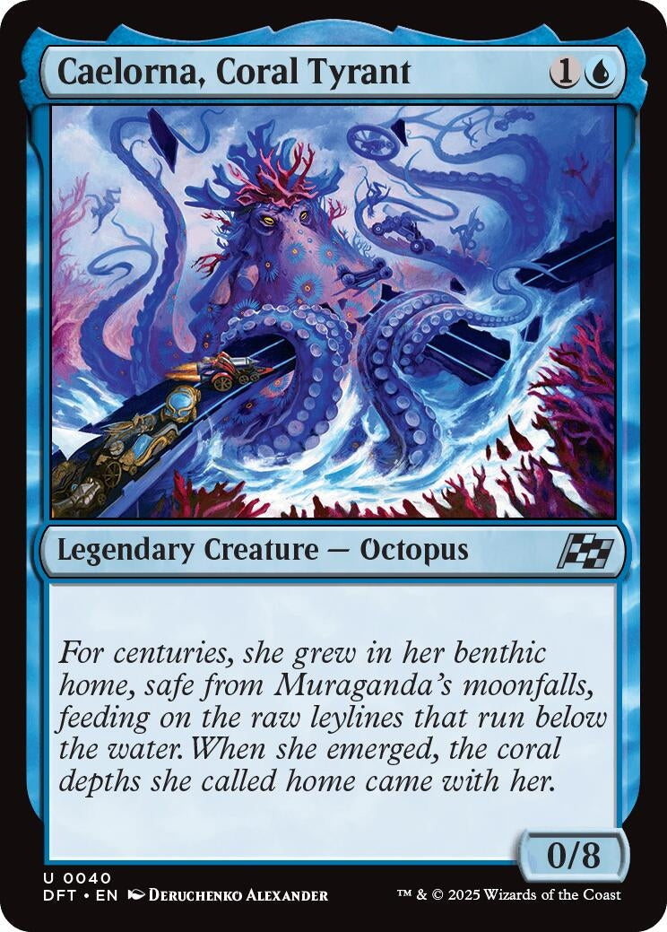 Caelorna, Coral Tyrant (40) (Aetherdrift) (Foil)
