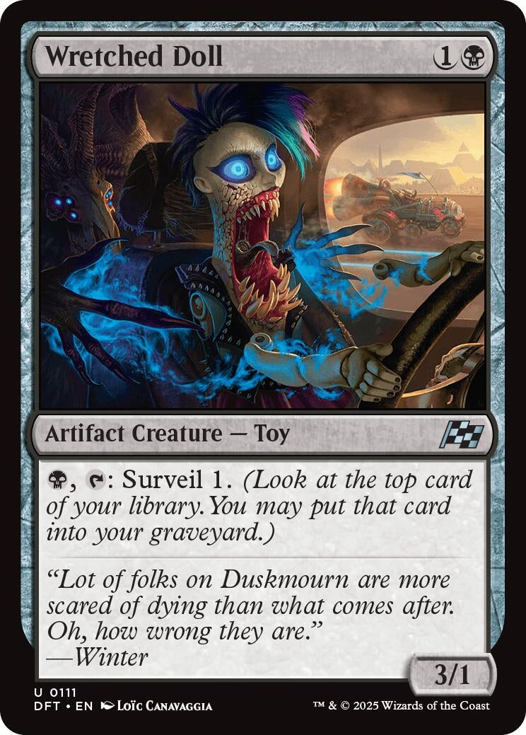 Wretched Doll (111) (Aetherdrift) (Foil)