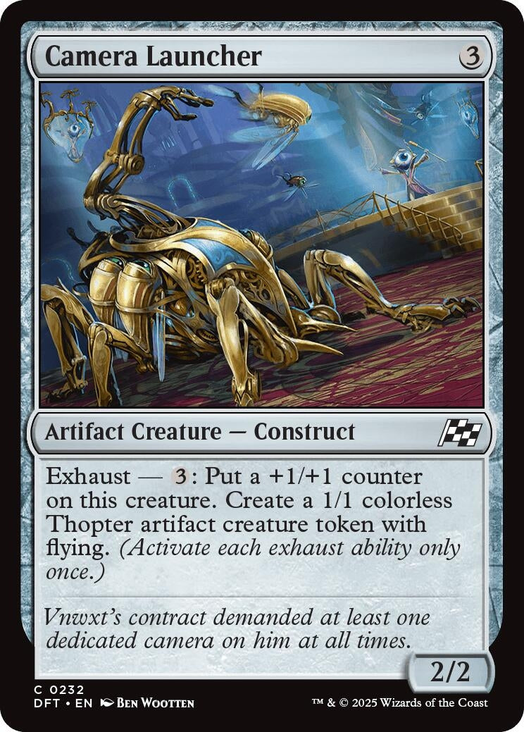 Camera Launcher (232) (Aetherdrift) (Foil)