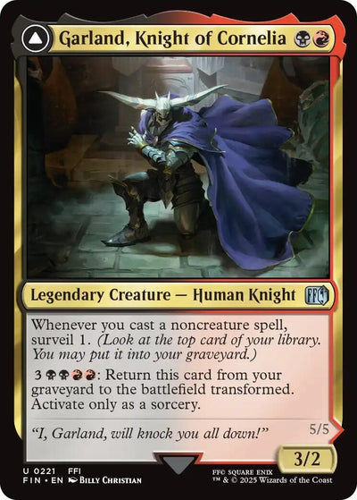 Garland, Knight of Cornelia (221) (FINAL FANTASY) (Foil)