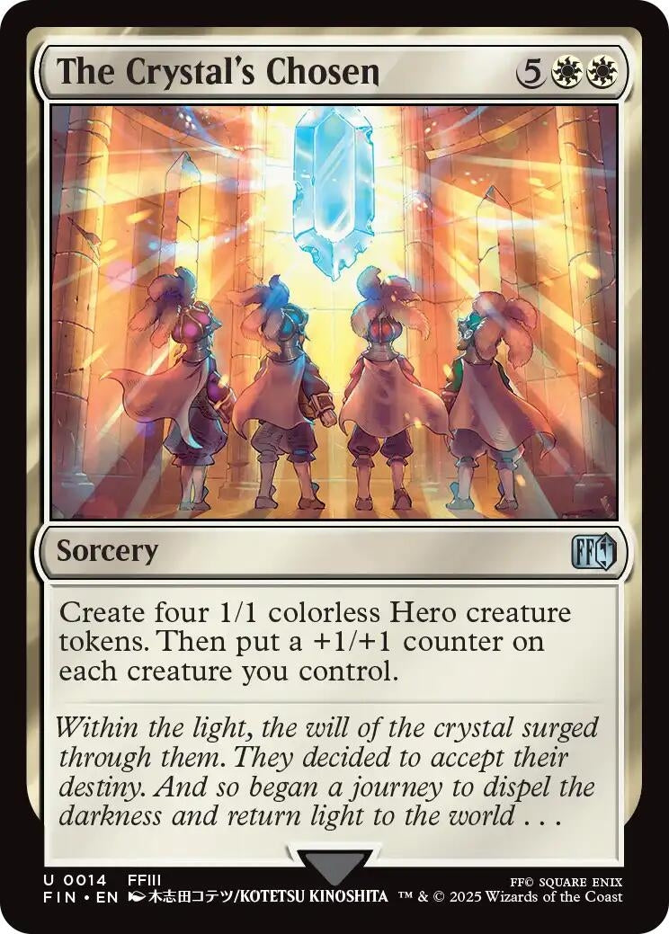 The Crystal's Chosen (14) (FINAL FANTASY) (Foil)
