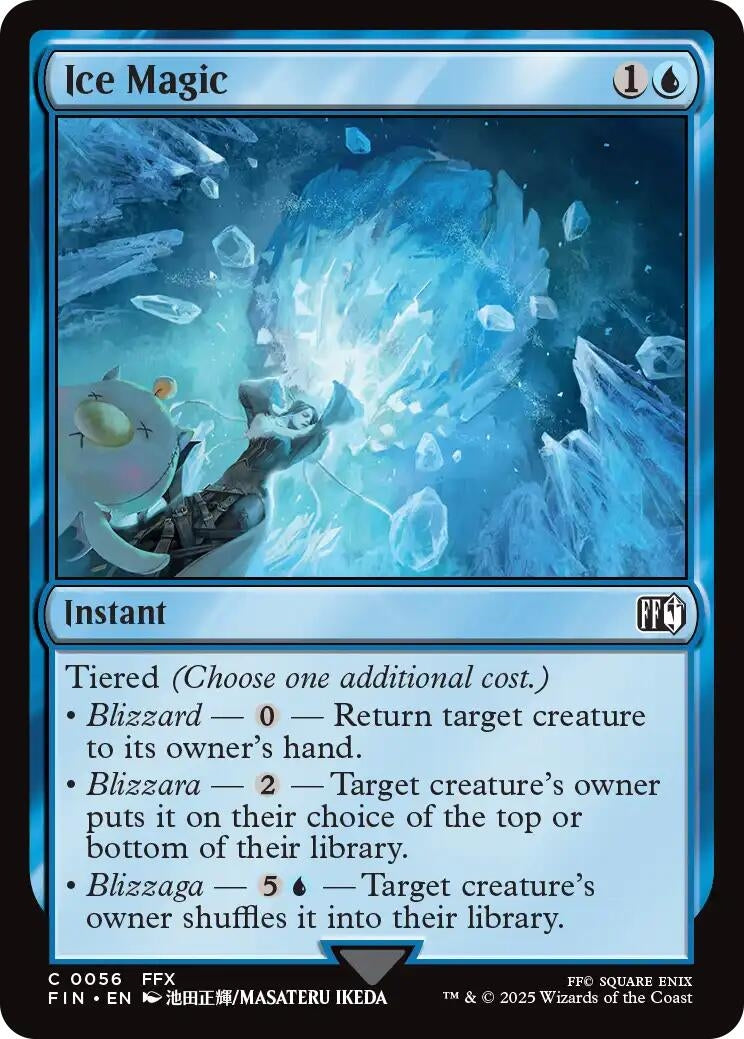 Ice Magic (56) (FINAL FANTASY) (Foil)