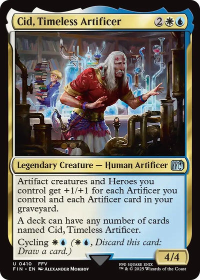 Cid, Timeless Artificer (0410) (410) (FINAL FANTASY)