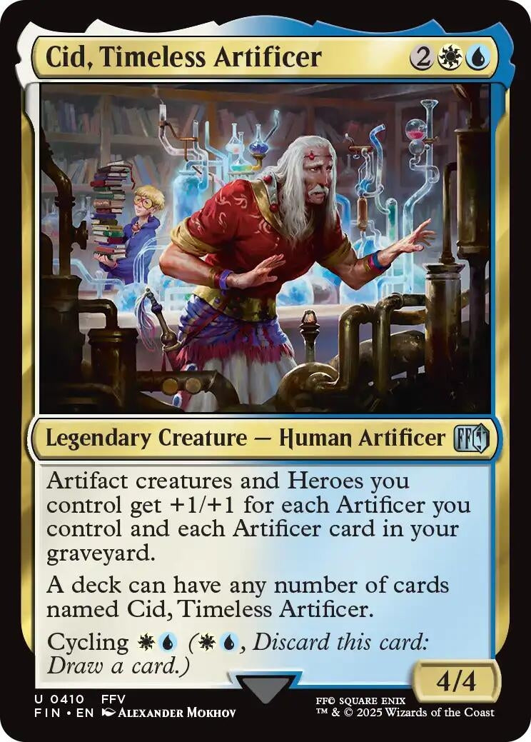 Cid, Timeless Artificer (0410) (410) (FINAL FANTASY)