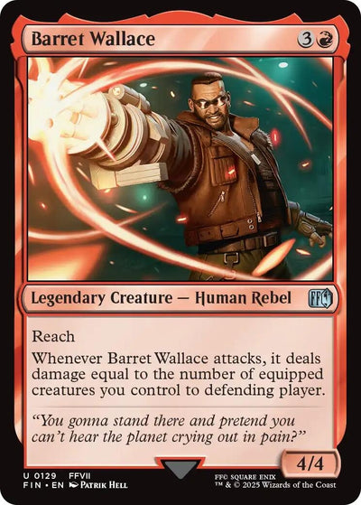 Barret Wallace (129) (FINAL FANTASY) (Foil)