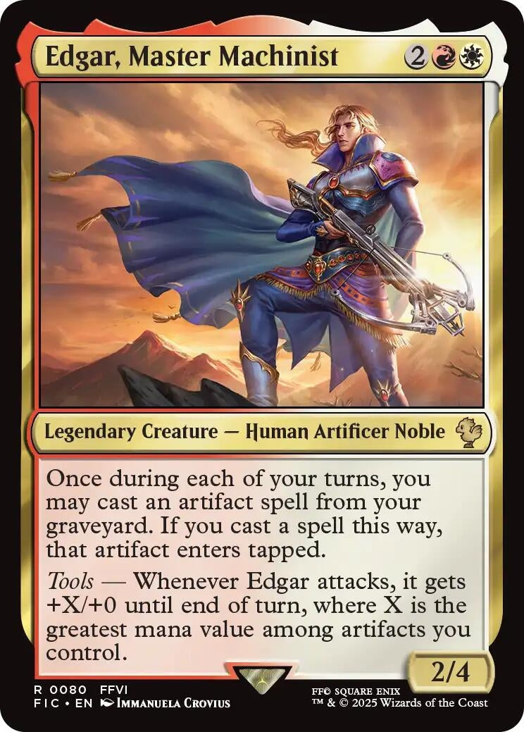 Edgar, Master Machinist (80) (FINAL FANTASY)