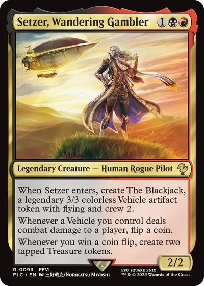 Setzer, Wandering Gambler (93) (FINAL FANTASY)