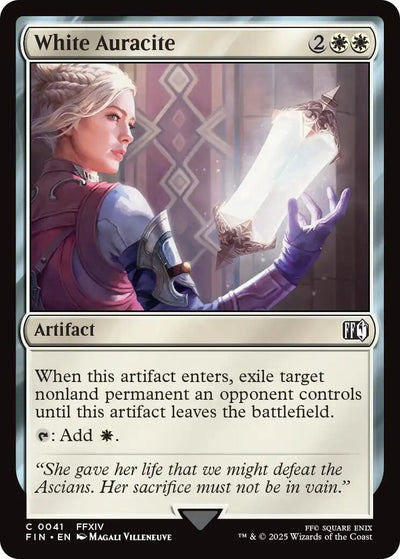 White Auracite (41) (FINAL FANTASY) (Foil)