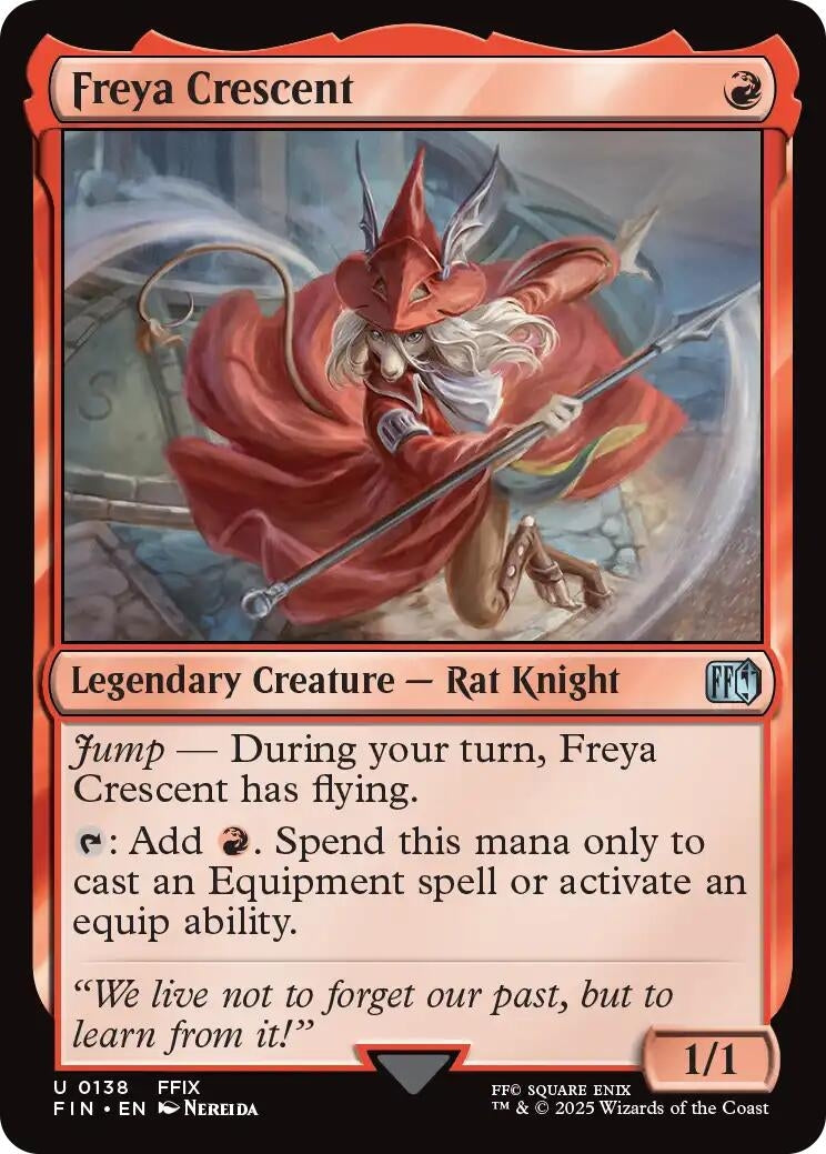 Freya Crescent (138) (FINAL FANTASY) (Foil)