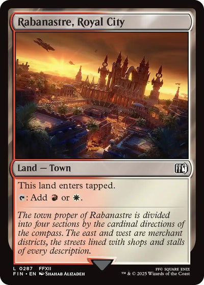 Rabanastre, Royal City (287) (FINAL FANTASY) (Foil)