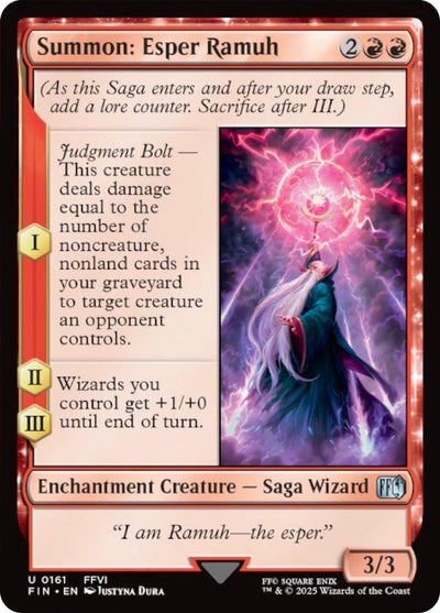Summon: Esper Ramuh (161) (FINAL FANTASY) (Foil)