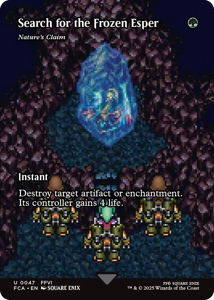 Search for the Frozen Esper - Nature's Claim (Showcase) (47) (FINAL FANTASY: Through the Ages) (Foil)