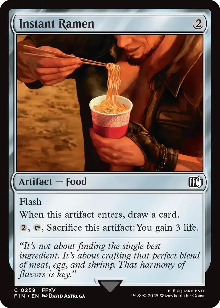 Instant Ramen (259) (FINAL FANTASY) (Foil)
