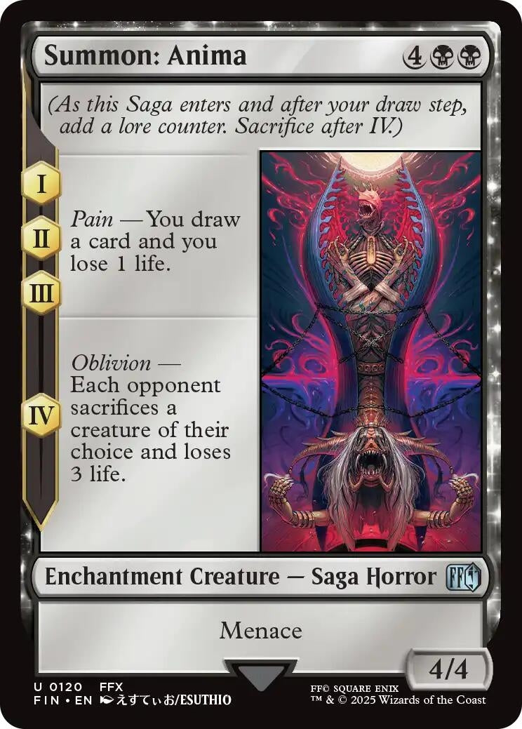 Summon: Anima (120) (FINAL FANTASY) (Foil)