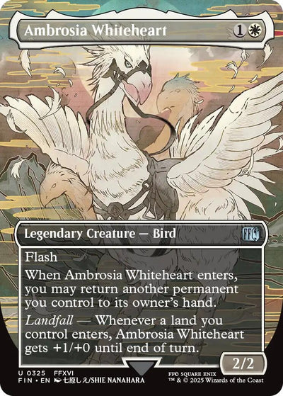 Ambrosia Whiteheart (Borderless) (325) (FINAL FANTASY)