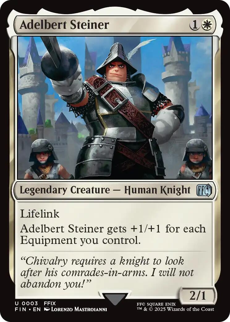Adelbert Steiner (3) (FINAL FANTASY) (Foil)