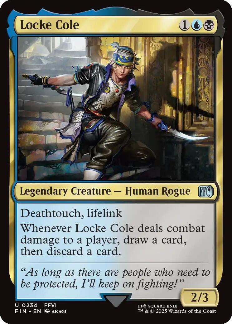 Locke Cole (234) (FINAL FANTASY) (Foil)