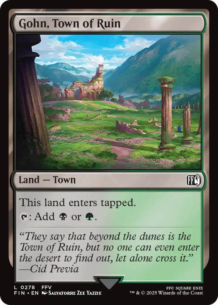 Gohn, Town of Ruin (278) (FINAL FANTASY) (Foil)