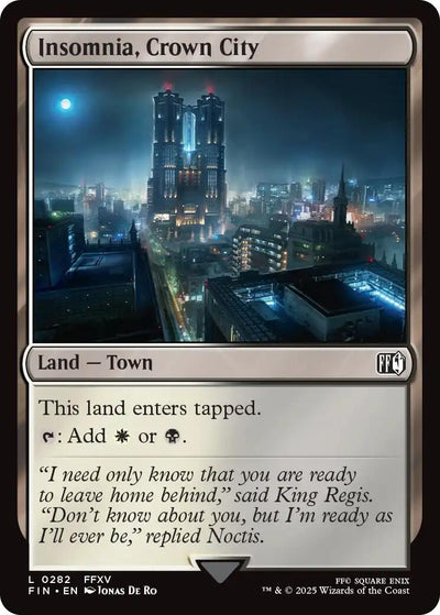 Insomnia, Crown City (282) (FINAL FANTASY) (Foil)