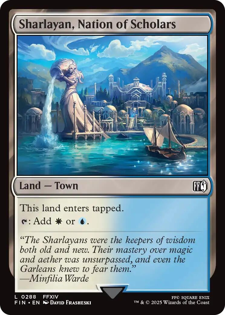 Sharlayan, Nation of Scholars (288) (FINAL FANTASY) (Foil)