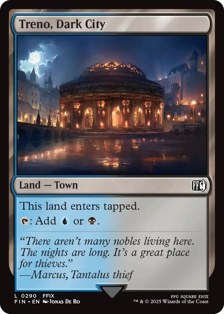 Treno, Dark City (290) (FINAL FANTASY) (Foil)