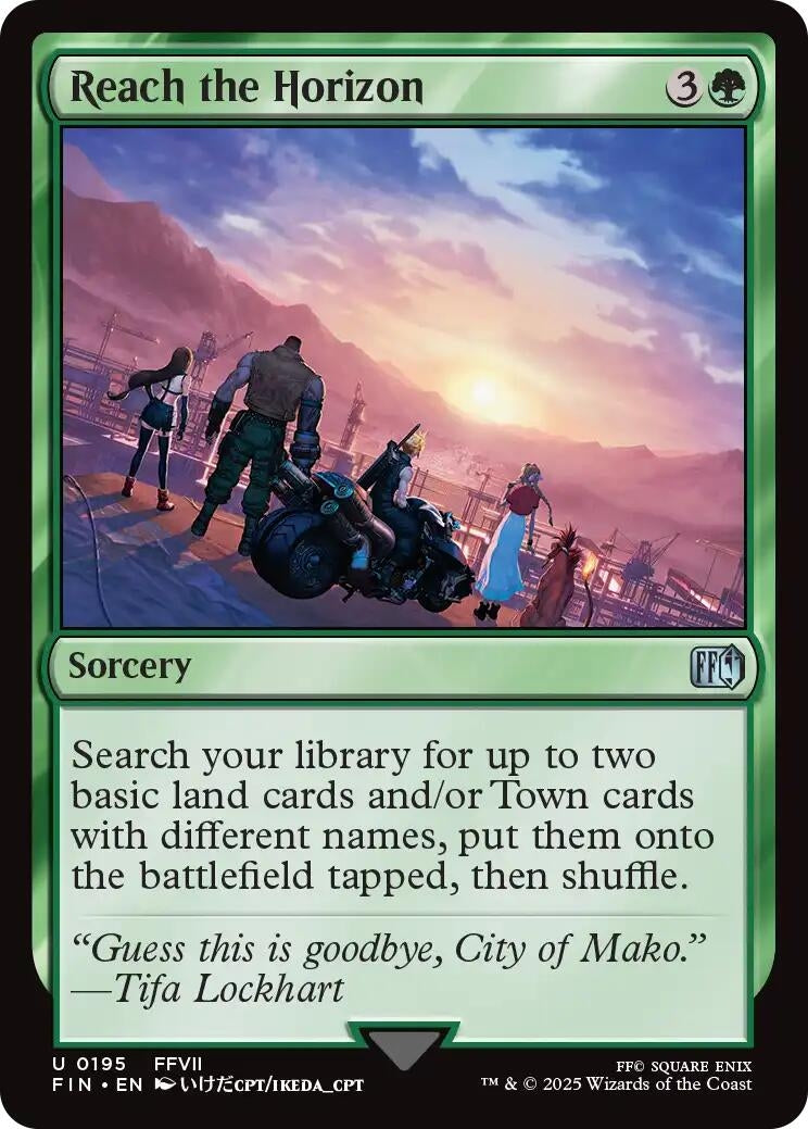 Reach the Horizon (195) (FINAL FANTASY) (Foil)