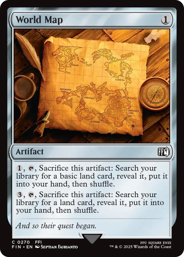 World Map (270) (FINAL FANTASY) (Foil)