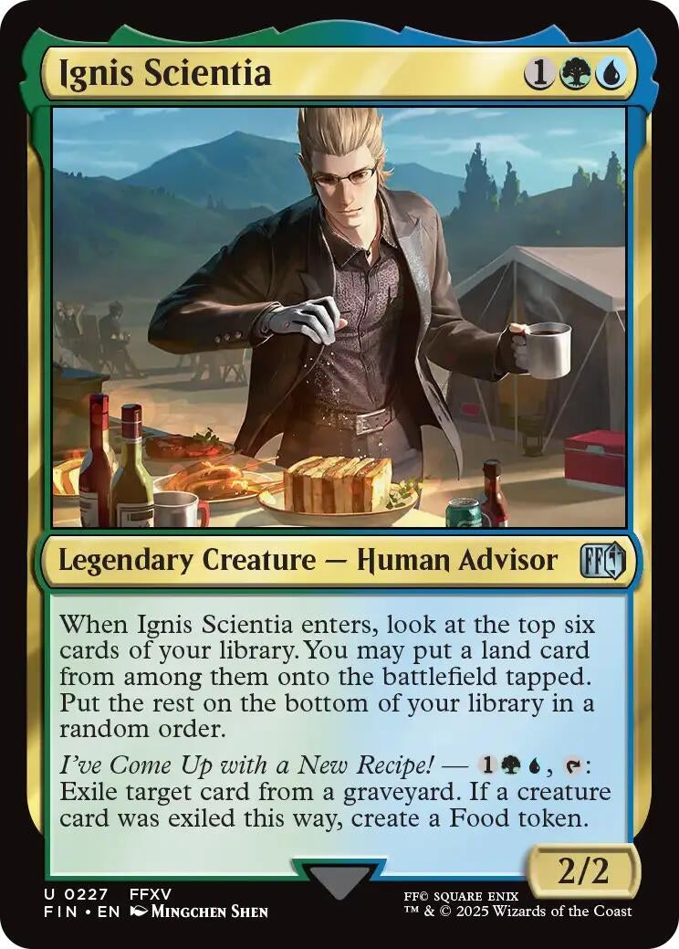 Ignis Scientia (227) (FINAL FANTASY) (Foil)