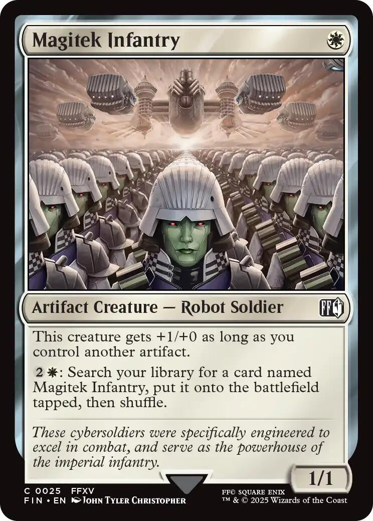 Magitek Infantry (25) (FINAL FANTASY) (Foil)