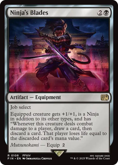 Ninja's Blades (108) (FINAL FANTASY) (Foil)