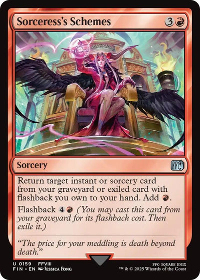 Sorceress's Schemes (159) (FINAL FANTASY) (Foil)