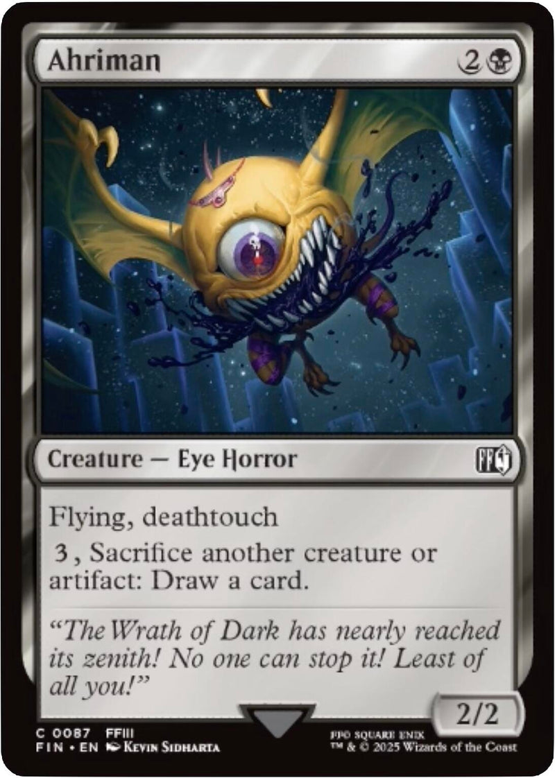 Ahriman (87) (FINAL FANTASY) (Foil)