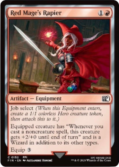 Red Mage's Rapier (152) (FINAL FANTASY) (Foil)