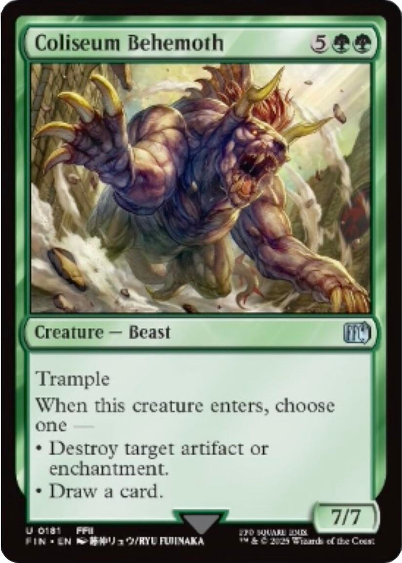 Coliseum Behemoth (181) (FINAL FANTASY) (Foil)