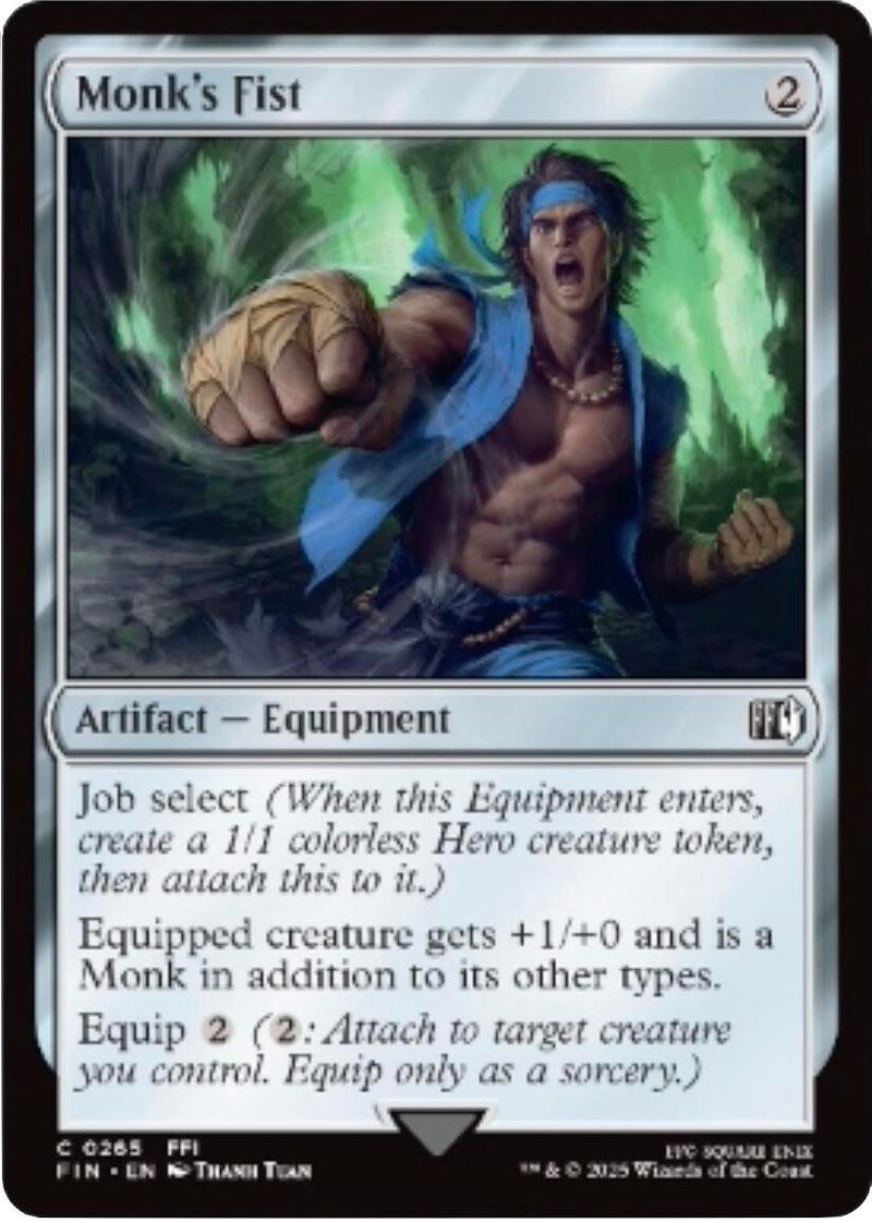 Monk's Fist (265) (FINAL FANTASY) (Foil)
