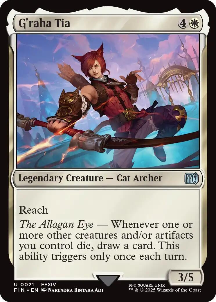 G'raha Tia (21) (FINAL FANTASY) (Foil)