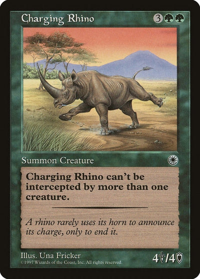 Charging Rhino (POR)