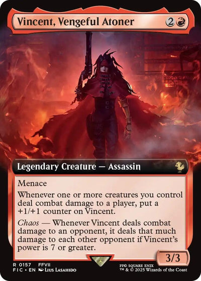 Vincent, Vengeful Atoner (Extended Art) (157) (FINAL FANTASY)